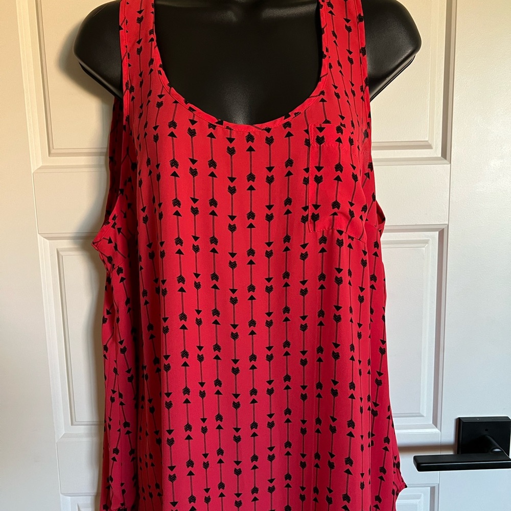 Chiffon tank